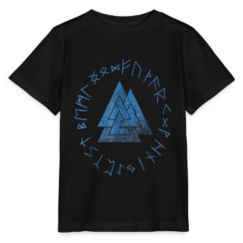 Yggdrasil World Tree World Ash Nordic - Stanley/Stella MINI CREATOR Kids’ T-Shirt - black - Front - Mikhail (115cm)