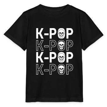 K-Pop Kpop - T-shirt bio MINI CREATOR Stanley/Stella Enfant - noir - Devant - Mikhail (115cm)