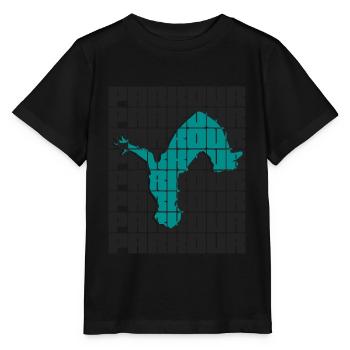 parkour - Stanley/Stella MINI CREATOR Kids’ T-Shirt - black - Front - Mikhail (115cm)