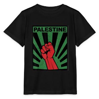 Palestine Free Freedom Free Gaza - Stanley/Stella MINI CREATOR Kids’ T-Shirt - black - Front - Mikhail (115cm)