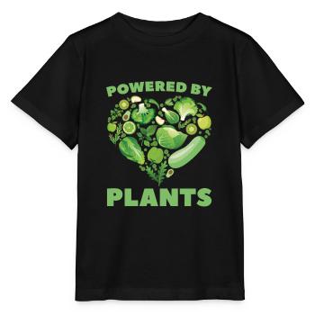 Veggie Vegetables Vegetarian Vegetarian - Stanley/Stella MINI CREATOR Kids’ T-Shirt - black - Front - Mikhail (115cm)