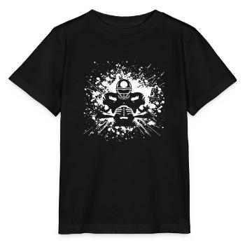 American football - Stanley/Stella MINI CREATOR Kids’ T-Shirt - black - Front - Mikhail (115cm)