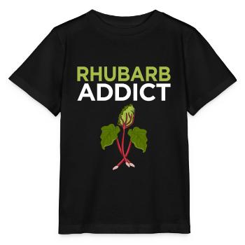 Rhubarbe amusant amusant - T-shirt bio MINI CREATOR Stanley/Stella Enfant - noir - Devant - Mikhail (115cm)
