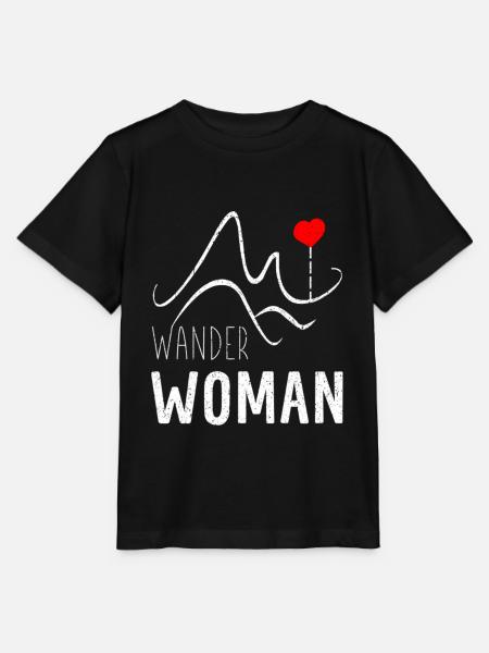 Randonner Woman Randonnée - T-shirt bio MINI CREATOR Stanley/Stella Enfant - noir