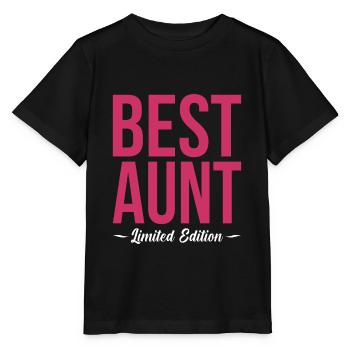 aunt - Stanley/Stella MINI CREATOR Kids’ T-Shirt - black - Front - Mikhail (115cm)