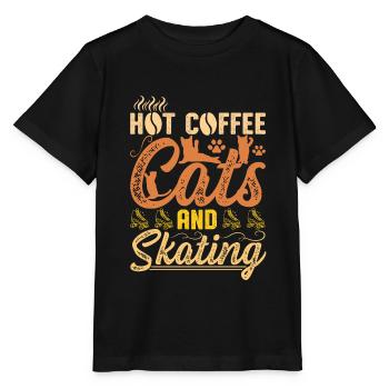 Patins à roulettes cadeau patins à roulettes - T-shirt bio MINI CREATOR Stanley/Stella Enfant - noir - Devant - Mikhail (115cm)