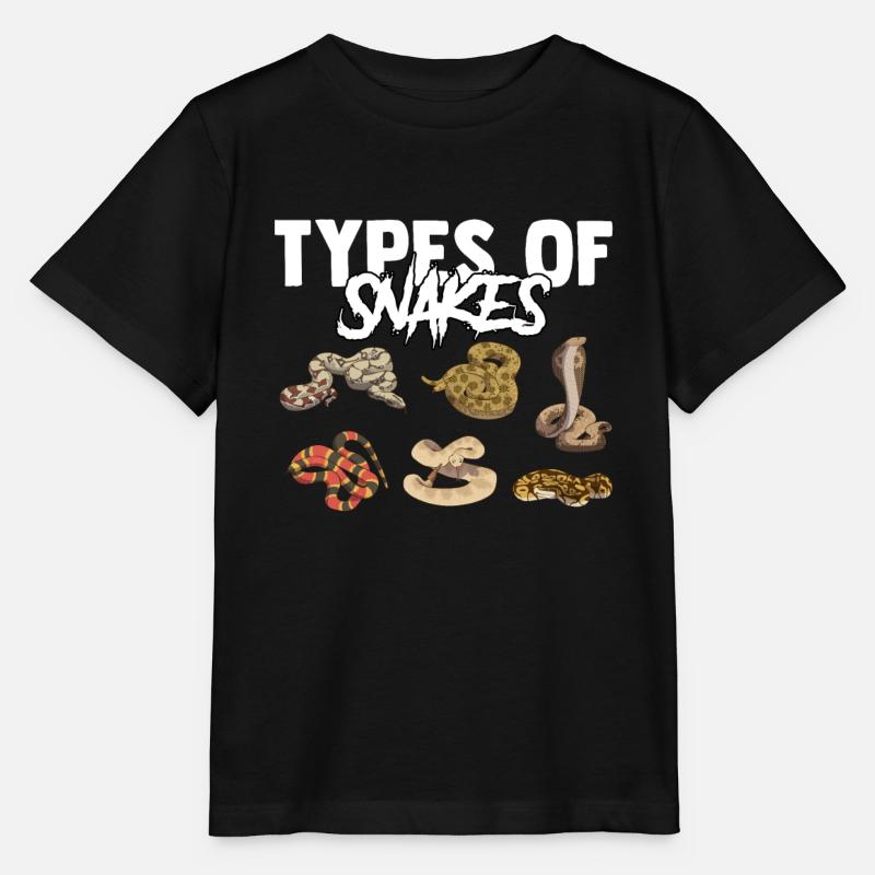 snakes - Stanley/Stella MINI CREATOR Kids’ T-Shirt - black