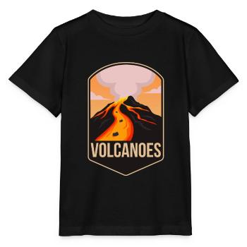 Vulkan - Stanley/Stella Kinder T-Shirt MINI CREATOR  - Schwarz - Vorne - Mikhail (115cm)