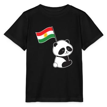 Kurdistan Kurdistan Kurdistan Kurdista Drôle - T-shirt bio MINI CREATOR Stanley/Stella Enfant - noir - Devant - Mikhail (115cm)