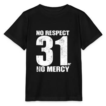 No Respect for 31er - T-shirt bio MINI CREATOR Stanley/Stella Enfant - noir - Devant - Mikhail (115cm)