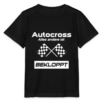 Autocross alles andere ist bekloppt - Stanley/Stella Kinder T-Shirt MINI CREATOR  - Schwarz - Vorne - Mikhail (115cm)