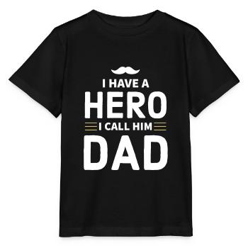Fête des Pères, Fête des Pères, Fête des Pères, Fête des Pères - T-shirt bio MINI CREATOR Stanley/Stella Enfant - noir - Devant - Mikhail (115cm)