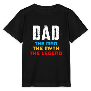 Father's Day, Father's Day, Father's Day, Father's - Stanley/Stella MINI CREATOR Kids’ T-Shirt - black - Front - Mikhail (115cm)