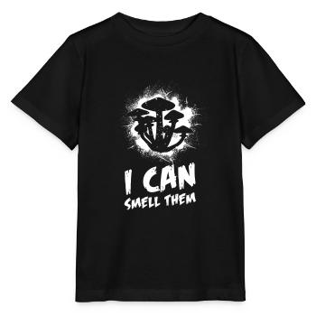 Champignons Cueilleurs de champignons Éponges Champignons Cueilleurs - T-shirt bio MINI CREATOR Stanley/Stella Enfant - noir - Devant - Mikhail (115cm)