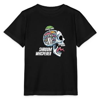 Champignons Cueilleurs de champignons Éponges Champignons Cueilleurs - T-shirt bio MINI CREATOR Stanley/Stella Enfant - noir - Devant - Mikhail (115cm)