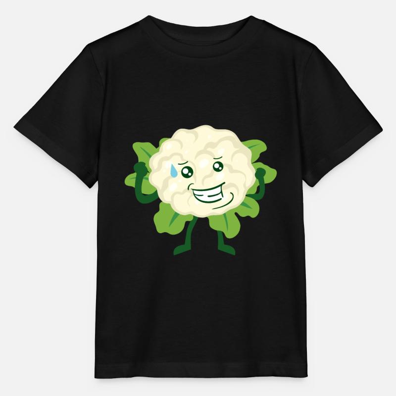 Chou-fleur amusant - T-shirt bio MINI CREATOR Stanley/Stella Enfant - noir