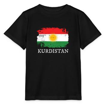 Kurdistan - Stanley/Stella Kinder T-Shirt MINI CREATOR  - Schwarz - Vorne - Mikhail (115cm)