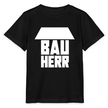 Bauherr - Stanley/Stella Kinder T-Shirt MINI CREATOR  - Schwarz - Vorne - Mikhail (115cm)