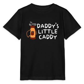 Papa Petit Caddy et Papa Golfing - T-shirt bio MINI CREATOR Stanley/Stella Enfant - noir - Devant - Mikhail (115cm)
