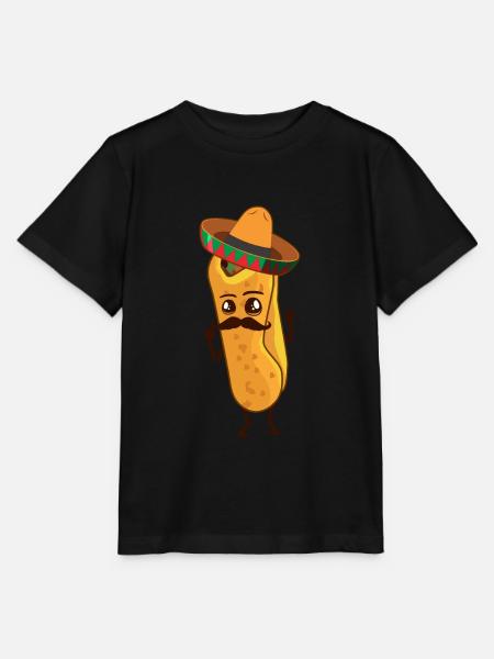 Burrito - Stanley/Stella Kinder T-Shirt MINI CREATOR  - Schwarz