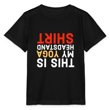 Yoga, Yoga, Yoga, Yoga, Yoga, Yoga, Yoga, Yoga - T-shirt bio MINI CREATOR Stanley/Stella Enfant - noir - Devant - Mikhail (115cm)