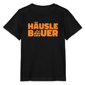 Bauherr - Stanley/Stella Kinder T-Shirt MINI CREATOR  - Schwarz - Vorne - Mikhail (115cm)