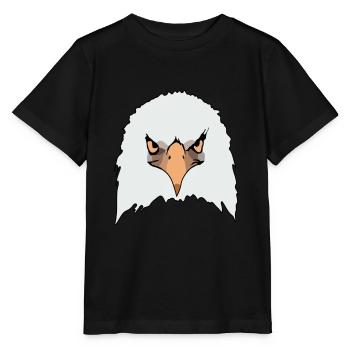 Eagle eagle motif eagle imprint bald eagle - Stanley/Stella MINI CREATOR Kids’ T-Shirt - black - Front - Mikhail (115cm)