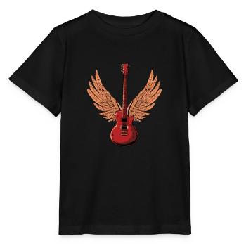 Guitare électrique guitare - T-shirt bio MINI CREATOR Stanley/Stella Enfant - noir - Devant - Mikhail (115cm)