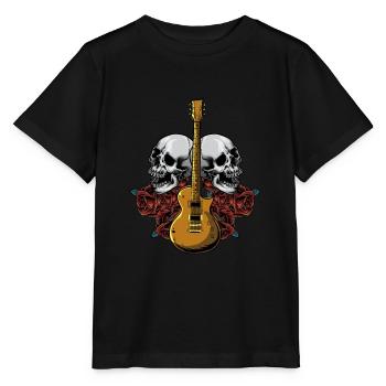 Guitare électrique guitare - T-shirt bio MINI CREATOR Stanley/Stella Enfant - noir - Devant - Mikhail (115cm)