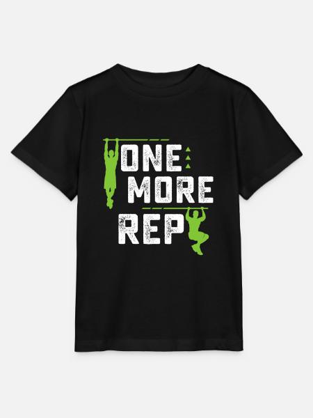 On More Rep Planche Calisthenics Street Workout - Stanley/Stella Kinder T-Shirt MINI CREATOR - Schwarz