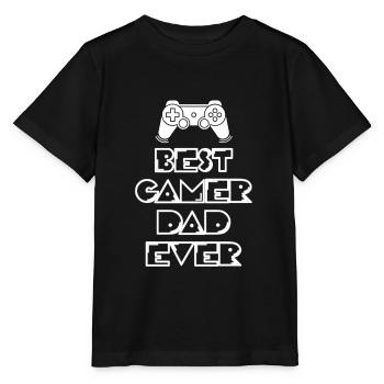 Fête des Pères, Fête des Pères, Fête des Pères, Fête des Pères - T-shirt bio MINI CREATOR Stanley/Stella Enfant - noir - Devant - Mikhail (115cm)