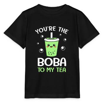 Bubble Thé De Thé De Thé - T-shirt bio MINI CREATOR Stanley/Stella Enfant - noir - Devant - Mikhail (115cm)