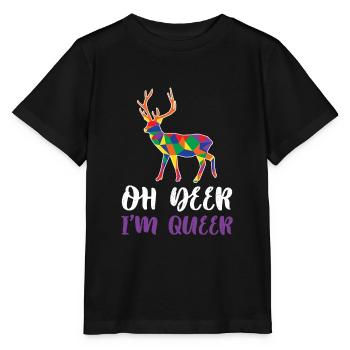 Lesbian - Stanley/Stella MINI CREATOR Kids’ T-Shirt - black - Front - Mikhail (115cm)