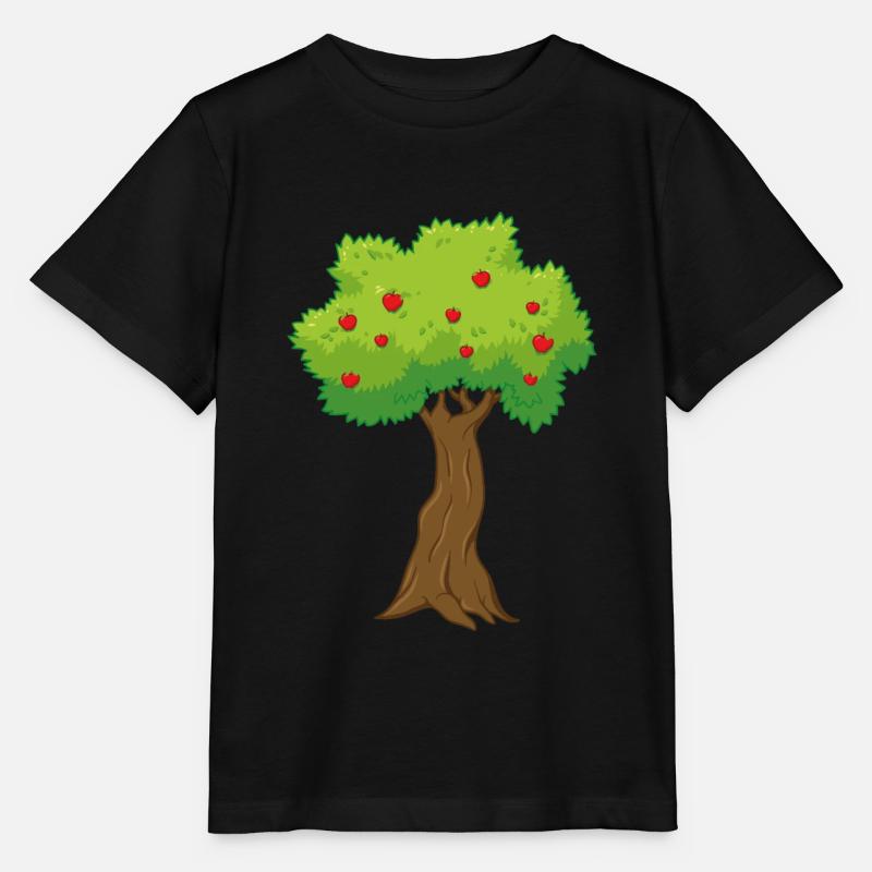 Apfelbaum - Stanley/Stella Kinder T-Shirt MINI CREATOR - Schwarz