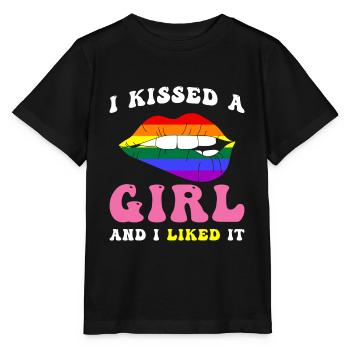 LGBTQ Phrase de la légune - T-shirt bio MINI CREATOR Stanley/Stella Enfant - noir - Devant - Mikhail (115cm)