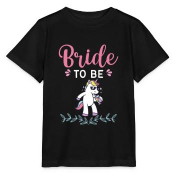 Bride to be stag party Bride - Stanley/Stella MINI CREATOR Kids’ T-Shirt - black - Front - Mikhail (115cm)