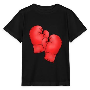 Boxhandschuhe - Stanley/Stella Kinder T-Shirt MINI CREATOR  - Schwarz - Vorne - Mikhail (115cm)
