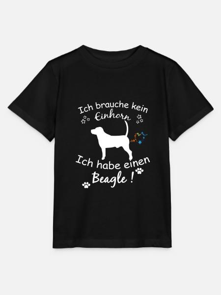 Beagle Hund - Beagle - Stanley/Stella Kinder T-Shirt MINI CREATOR  - Schwarz