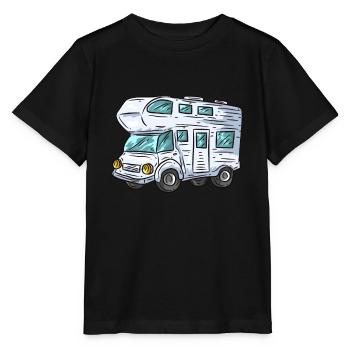 camper - Stanley/Stella MINI CREATOR Kids’ T-Shirt - black - Front - Mikhail (115cm)
