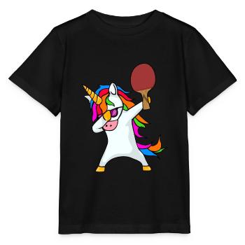 Ping-ping -Ping -ping-cong - T-shirt bio MINI CREATOR Stanley/Stella Enfant - noir - Devant - Mikhail (115cm)