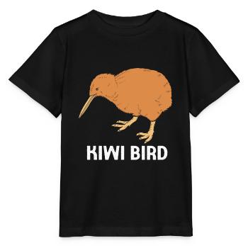 kiwi-oiseau kiwi - T-shirt bio MINI CREATOR Stanley/Stella Enfant - noir - Devant - Mikhail (115cm)