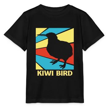 kiwi-oiseau kiwi - T-shirt bio MINI CREATOR Stanley/Stella Enfant - noir - Devant - Mikhail (115cm)