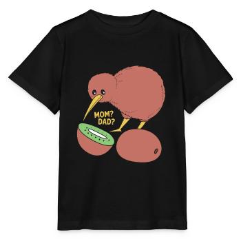 kiwi-oiseau kiwi - T-shirt bio MINI CREATOR Stanley/Stella Enfant - noir - Devant - Mikhail (115cm)