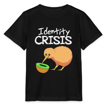 kiwi-vogel Kiwi Vogel - Stanley/Stella Kinder T-Shirt MINI CREATOR  - Schwarz - Vorne - Mikhail (115cm)
