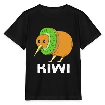 kiwi-oiseau kiwi - T-shirt bio MINI CREATOR Stanley/Stella Enfant - noir - Devant - Mikhail (115cm)
