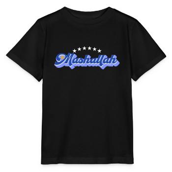 Mashallah Kosovo Style Kosovar Flag - Stanley/Stella MINI CREATOR Kids’ T-Shirt - black - Front - Mikhail (115cm)