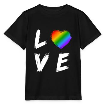 Love Sort Transgender LGBT Droits cadeaux - T-shirt bio MINI CREATOR Stanley/Stella Enfant - noir - Devant - Mikhail (115cm)