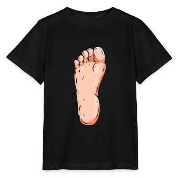 Fuß - Stanley/Stella Kinder T-Shirt MINI CREATOR  - Schwarz - Vorne - Mikhail (115cm)