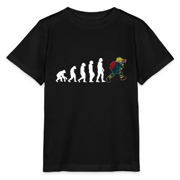 Pompier Evolution Pompiers de jeunesse - T-shirt bio MINI CREATOR Stanley/Stella Enfant - noir - Devant - Mikhail (115cm)