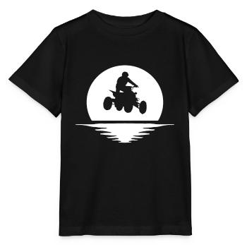 Quad Pilote Quad Motorsport Quad - T-shirt bio MINI CREATOR Stanley/Stella Enfant - noir - Devant - Mikhail (115cm)